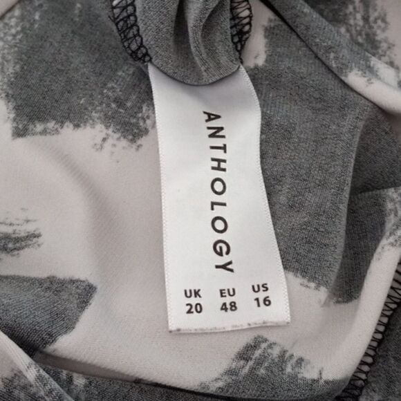 Anthology Animal Print Dress Size 16 - Picture 9 of 9